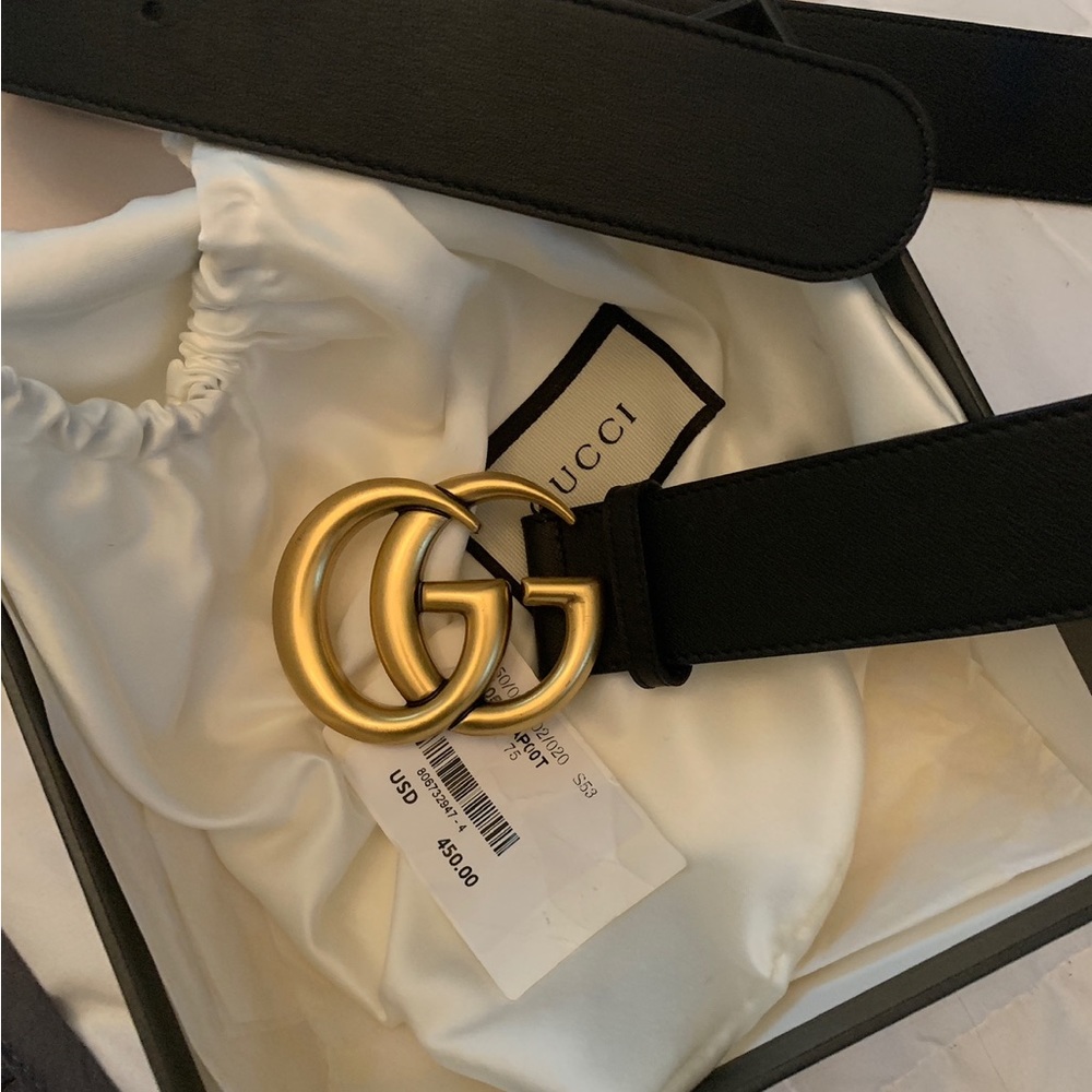 Gucci GG belt size 75 1.5 inch - Picture 5 of 8